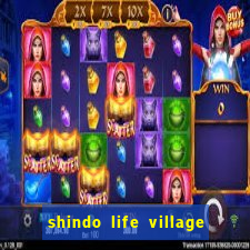 shindo life village blaze private server codes